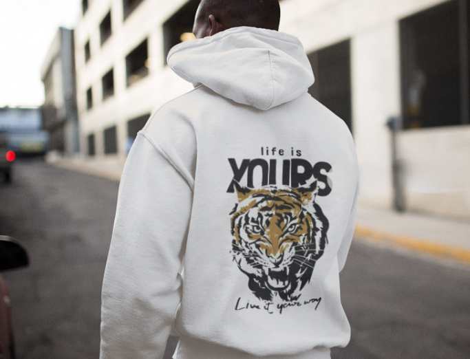 Z collection : Life is Yours hoodie